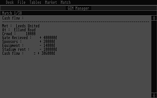 GEM Manager 1995 / 96 atari screenshot
